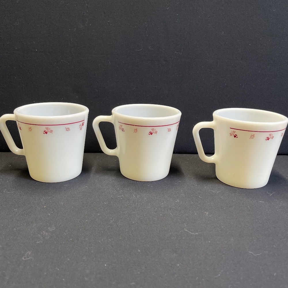 Vintage Pyrex Mugs